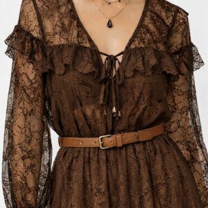 Vestido Canela Mujer