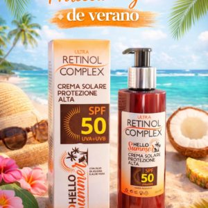 Crema Solar SPF 50 Retinol Complex