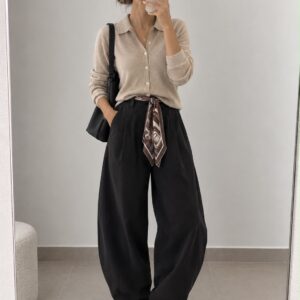 Pantalón con Pañuelo Mujer
